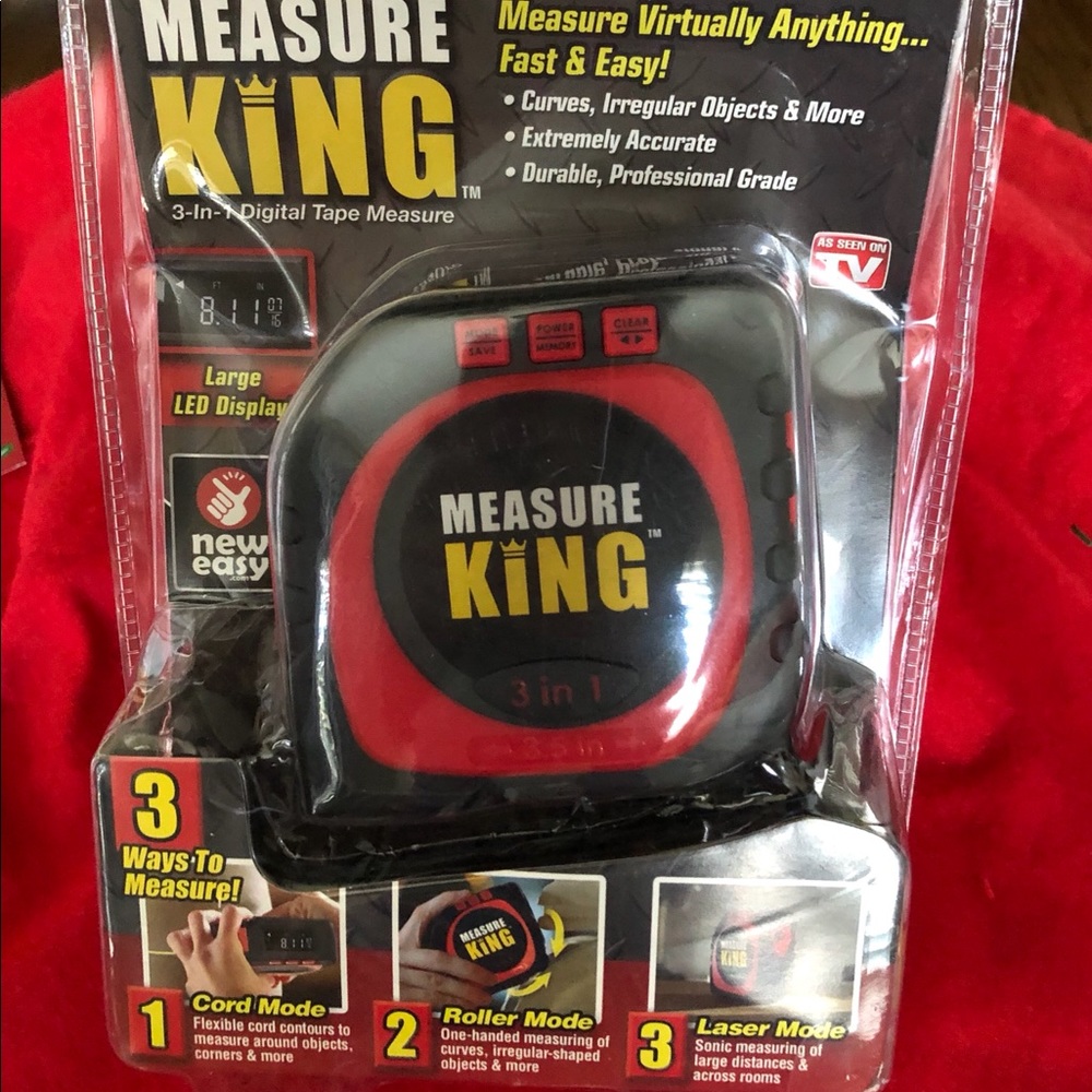 MEASURE KING-GREAT GIFT! Measures anything easily!